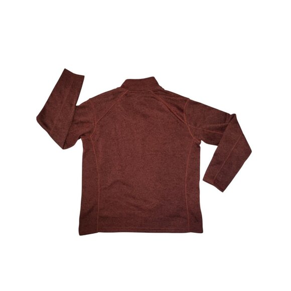 Eddie Bauer Men's Brown 1/4-Zip Casual Sporty Pullover Sweatshirt XL - Picture 2 of 6